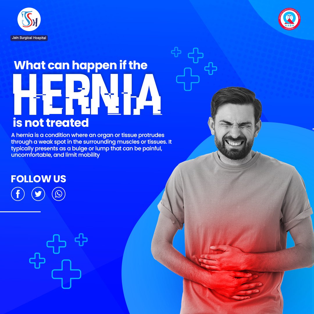 <strong>What can happen if the hernia is not treated </strong>