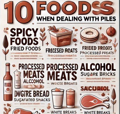 10 Foods to Avoid When Dealing with Piles