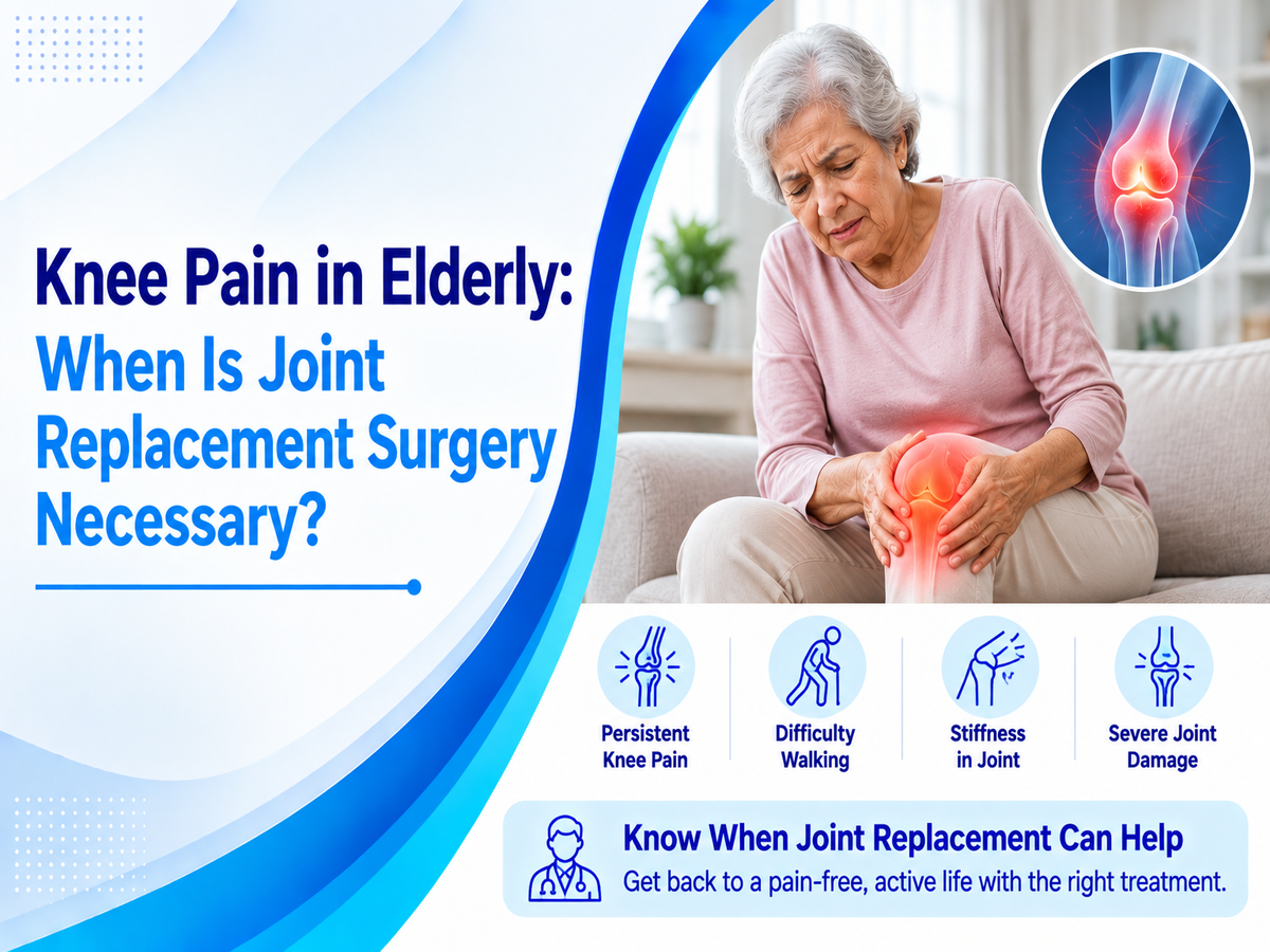 Knee Pain in Elderly: When Is Joint Replacement Surgery Necessary?