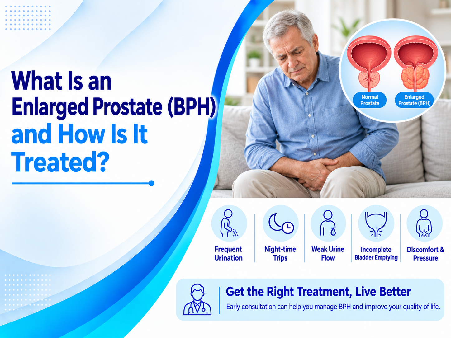 What Is an Enlarged Prostate (BPH) and How Is It Treated?